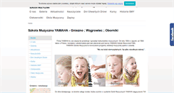Desktop Screenshot of gniezno.yamahaszkola.pl